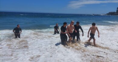 Armada rescató a hombre en peligro de inmersión en Viña del Mar