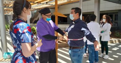 <strong>Funcionarios y funcionarias del Hospital Dr. Gustavo Fricke dieron el ejemplo y testearon su riesgo de diabetes en el Día Mundial de la enfermedad</strong>