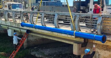 Esta semana finaliza la renovación de matriz de agua potable en el puente Reñaca