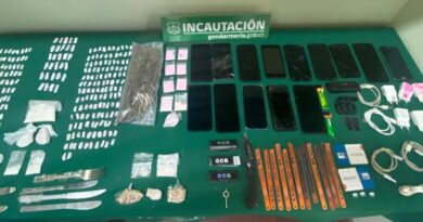 Gendarmes impiden ingreso de 300 dosis de droga a la cárcel de Quillota