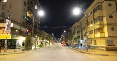 Calle Arlegui tiene nueva iluminación de alta tecnología led para potenciar seguridad de Viña
