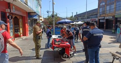 Continúan trabajando en la implementación de la segunda etapa del plan de reordenamiento del centro de la comuna