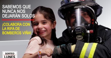 Cuerpo de Bomberos de Viña del Mar inicia Rifa institucional 2022, luego de tres años de receso debido a la pandemia