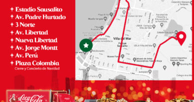 Viña del Mar invita a presenciar Caravana Navideña de luces y colores