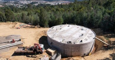 En etapa final nuevo estanque de Esval que beneficiaráa más de 15 mil hogares de Placilla de Peñuelas