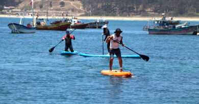 Primera travesía de Stand Up Paddle organizada por el municipio de Quintero