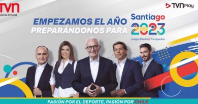 TVN es confirmado como canal oficial de Santiago 2023