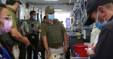 Carabineros refuerza prevención de delitos al interior del Hospital Carlos van Buren
