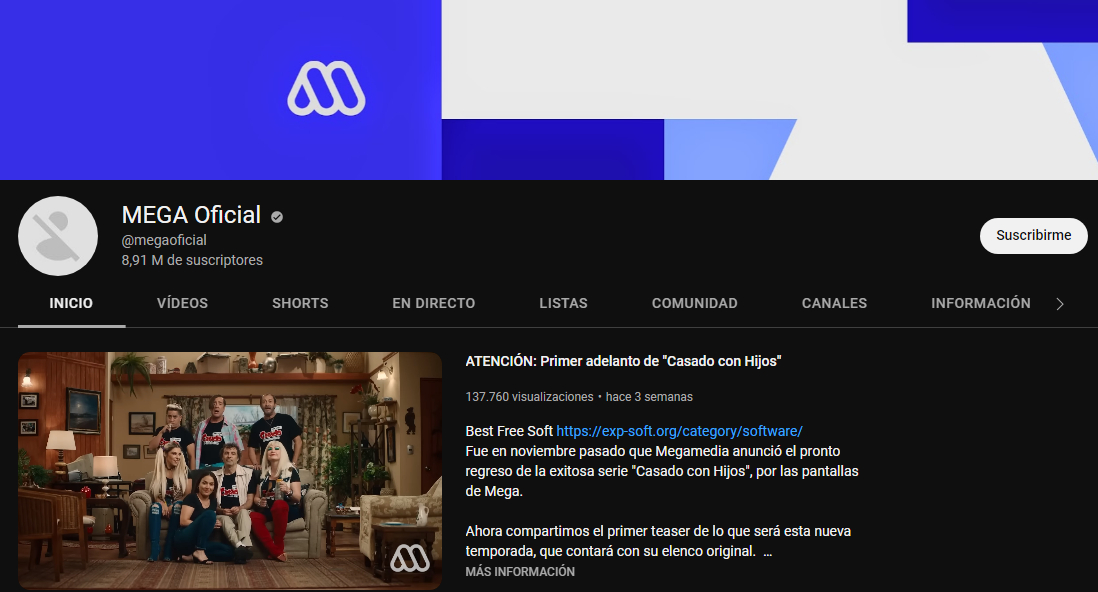 Hackean canales de Youtube de Mega y Meganoticias - La Opinión Online
