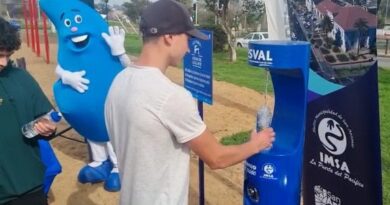 Inauguran estación de agua inclusiva para la comunidad en San Antonio