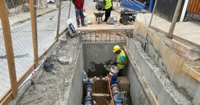 Avanza renovación de colectores de aguas que beneficia a cientos de hogares de Valparaíso