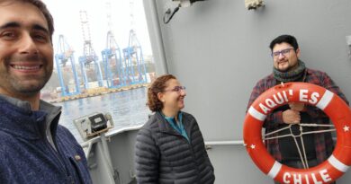 Seremi de Energía y su equipo viajan a la Isla Robinson Crusoe para fortalecer el desarrollo energético