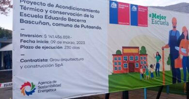 Renovación energética en Putaendo: Programa Mejor Escuela mejorará calidad de vida de los estudiantes