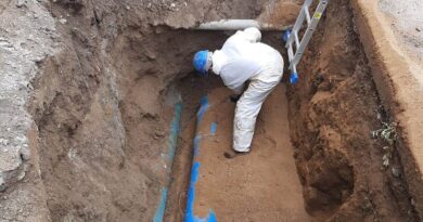 Esval inició obras de mejoramiento que benefician a más de 6.000 hogares de Los Andes.