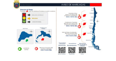 Alertan nuevo episodio de marejadas anormales para las costas del país.
