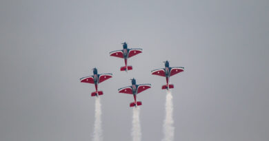 “Los Halcones” de la FACH realizarán espectáculo en el borde costero, por aniversario de Viña del Mar.