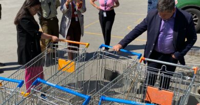 Confiscación de medicamentos, carros de supermercado y feria de servicios: avanzan las medidas de seguridad en Feria El Belloto de Quilpué.