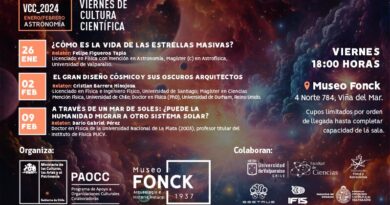 En verano vuelven los Viernes de Cultura Científica a Museo Fonck, con invitación a descubrir los misterios del universo.