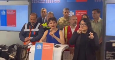 Nuevo balance del ministerio del interior después del COGRID Regional de las 9:30 hrs.