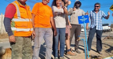 Avanzan con la instalación de 137 puntos de agua potable de emergencia en zonas afectadas por mega incendio.