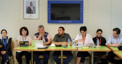 Ministro Cataldo supervisa el funcionamiento de albergues en la Región de Valparaíso.