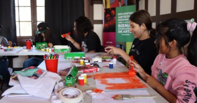 Gran participación en el cierre de laboratorios del Encuentro Artístico Regional de Niñez y Juventud en la Casa Estación de Quintero.
