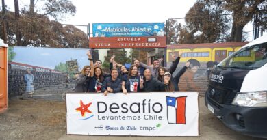 En tiempo récord: Más de 200 niños de Villa Independencia vuelven a clases tras incendios de febrero