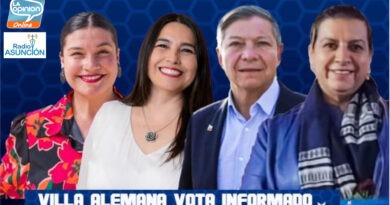 Cuatro candidatos a la alcaldía de Villa Alemana para entrevista "Villa Alemana vota informado" de Radio Asunción y La Opinión Online.