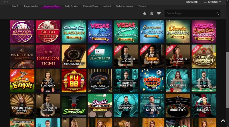 Variedad de juegos de mesa de casino online en Chile: Blackjack, Ruleta, Baccarat y opciones con dealers en vivo, reflejando tendencias 2024.