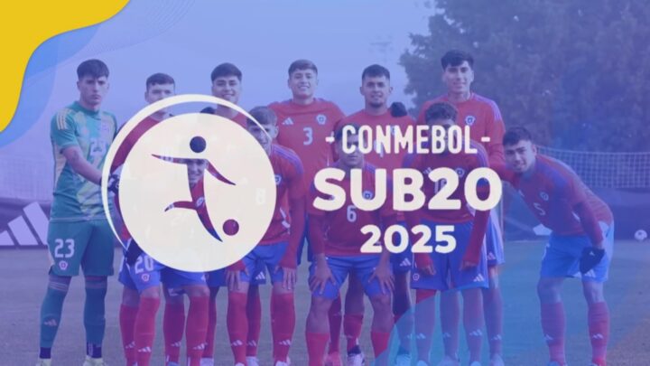 La Rojita Sub 20 de Chile. Jugadores de fútbol en el CONMEBOL Sub 20 2025. Lideran rating en TVN.