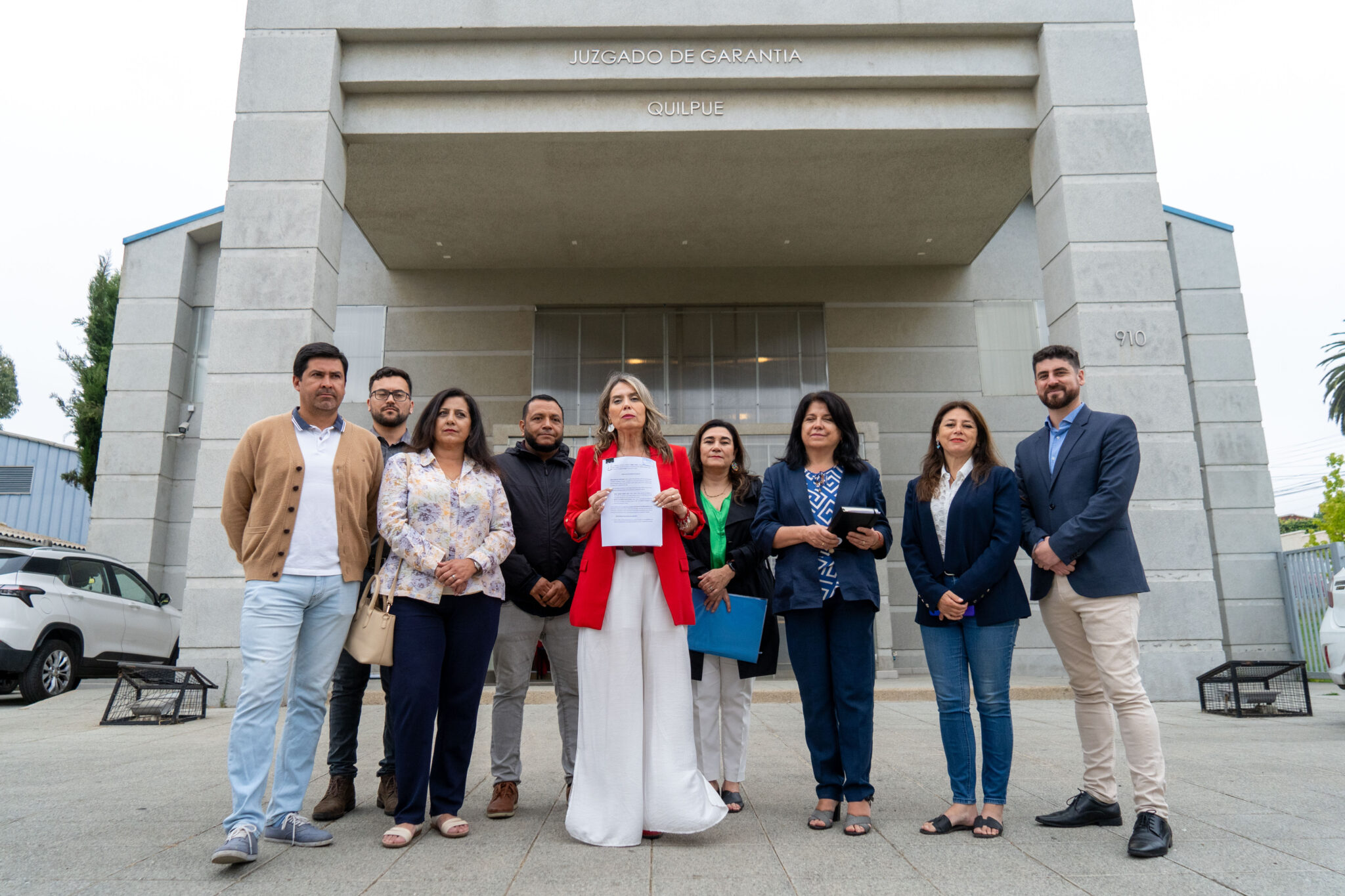 Alcaldesa Carolina Corti presenta querella criminal por déficit CMQ en Juzgado de Garantía de Quilpué.