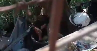 Patrulleros de Viña del Mar golpean a persona en situación de calle con lumas y tronco. Violencia en calle Etchevers.