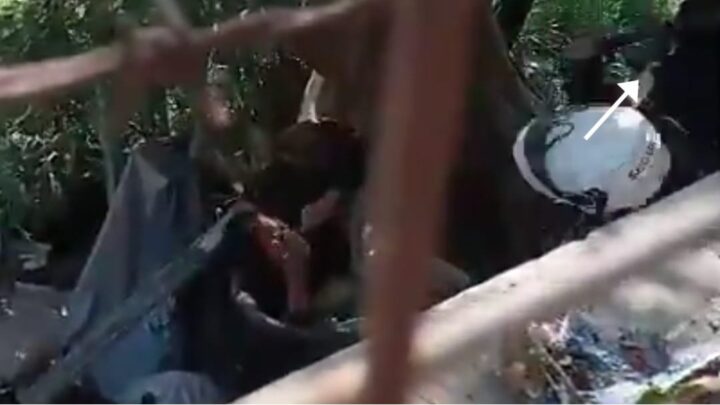 Patrulleros de Viña del Mar golpean a persona en situación de calle con lumas y tronco. Violencia en calle Etchevers.