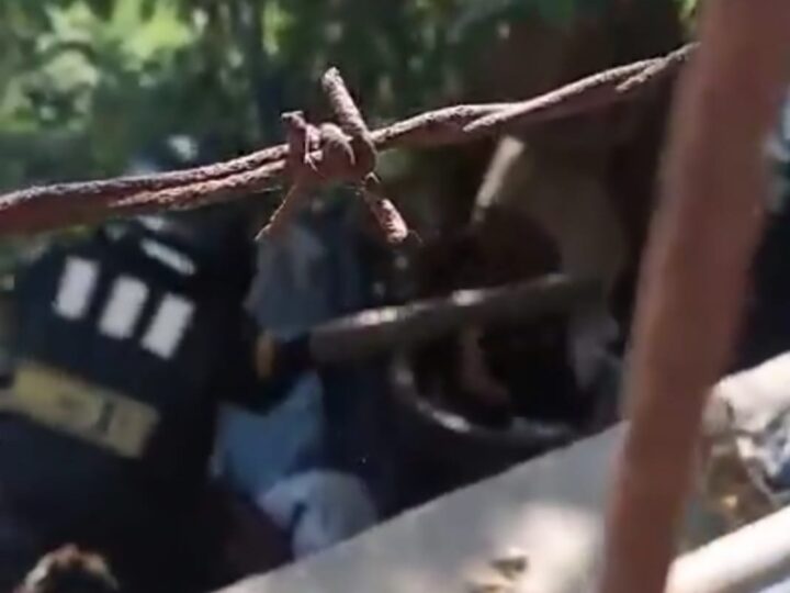 Tras alambre de púas, funcionarios de Viña del Mar agreden a persona en situación de calle en Calle Etchevers.