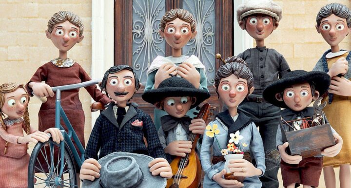 La familia Ughetto en stop-motion, de 'No se admiten perros ni italianos'. Parte del Festival de Cine Europeo en INSOMNIA.