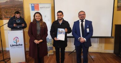 Presentación Estrategia Energética Local Limache. Seremi Ottone y Alcalde Valenzuela impulsan sostenibilidad.