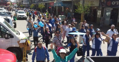 Comunidad de Quillota en la Caminata 4K ¡Caminamos por nuestro corazón! Promoción de salud, autocuidado y energía positiva.