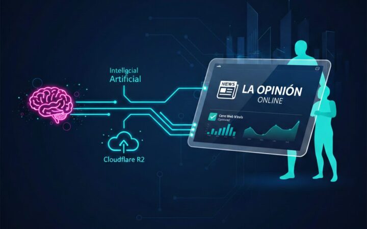 IA y Cloudflare R2 optimizan "La Opinión Online": noticias digitales rápidas y accesibles para todos.