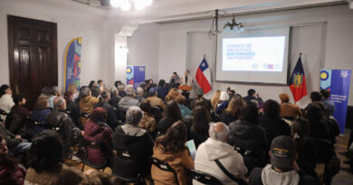 Actividad cultural en la comuna de Valparaíso.