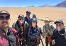 Nicolás Rojas Inostroza en el Observatorio ALMA a 5.000 metros de altura en el Desierto de Atacama.