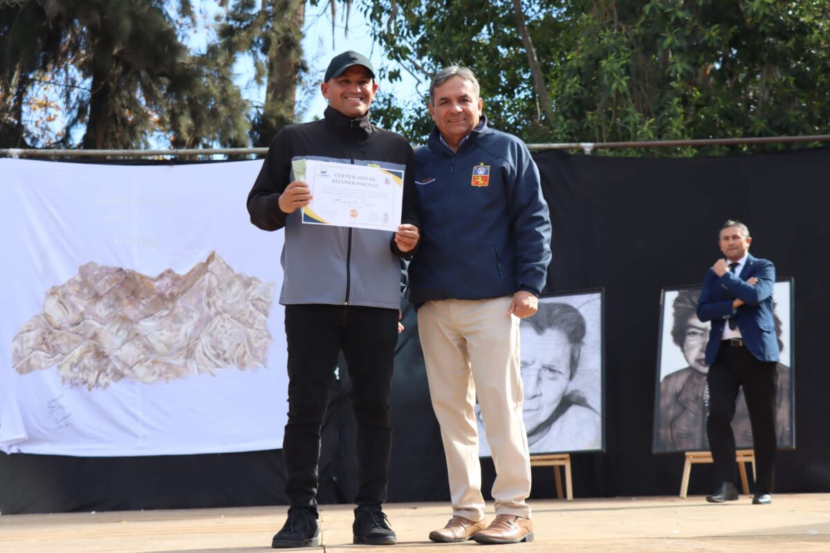 Lanzamiento de las actividades del Día del Patrimonio en Quillota junto a autoridades locales.
