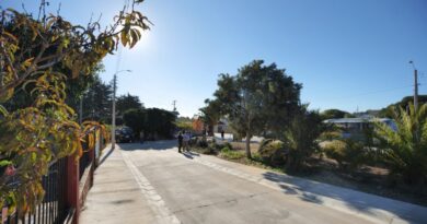 Nuevas veredas y pavimentación en el pasaje El Trébol de El Quisco.