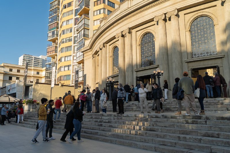 Fachada del Teatro Municipal de Viña del Mar, uno de los recintos clave para el Día de los Patrimonios.