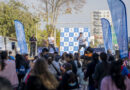 Presentación de baile y zumba en escenario al aire libre en Quilpué.