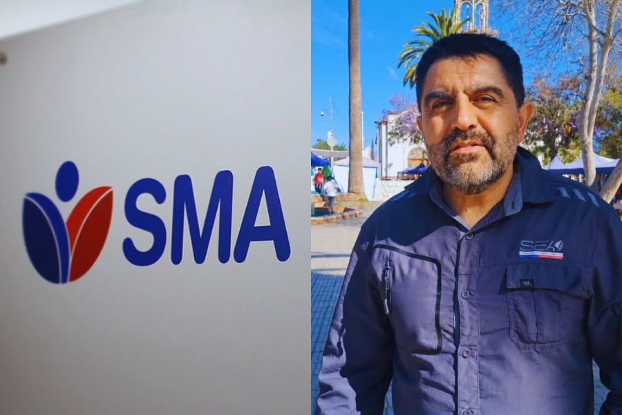 Francisco Cabrera, presidente de FENATRAMA, frente a un logo institucional.