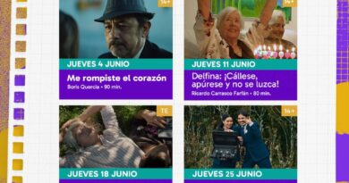 Cartelera de Mira Cine Chileno en La Ligua con la programación de junio.