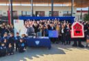 Estudiantes y autoridades celebran el lanzamiento del Energy Challenge 2026 en la comuna de Nogales.