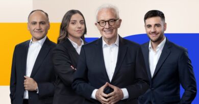 Equipo de TVN para la cobertura de los Juegos Suramericanos 2026, incluyendo a Pedro Carcuro y Gonzalo Fouillioux.