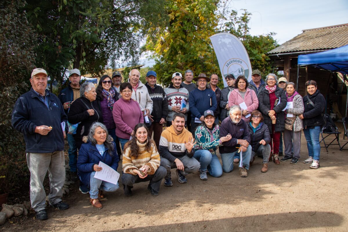 Participantes de la capacitación de Prodesal en Zapallar.
