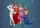 Personajes de ballet de Alicia en el País de las Maravillas en el Teatro Municipal de Viña del Mar.